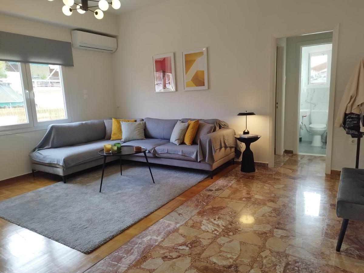 Sleek & Sunny Athenian Penthouse 5min From Metro Appartement *